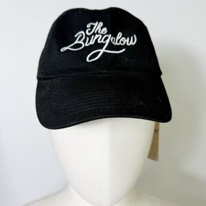 The Bungalow Baseball Black Cap hat
